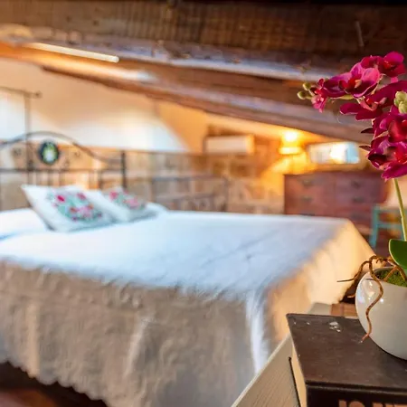 Topaz Attic In Old Town By Sea *